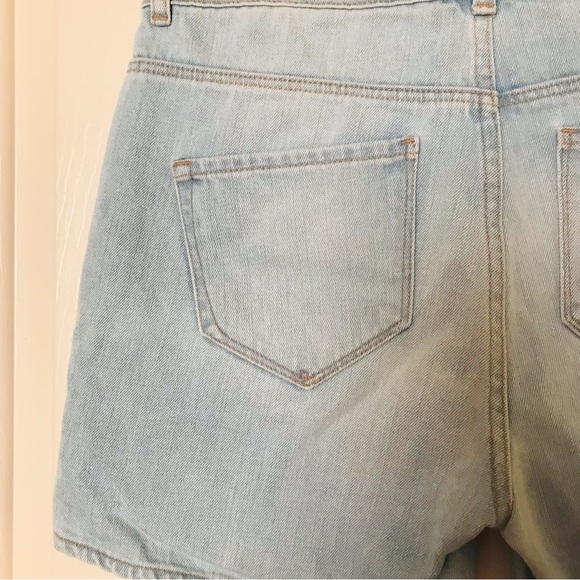 ICHI Light Blue Denim Shorts Size 36 UK waist 30” - Picture 7 of 9